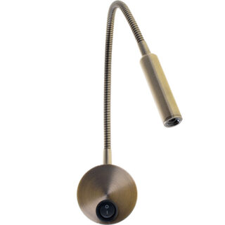 Aplique MADRAZO 1x3W LED 150lm 4000K 25° oxidado