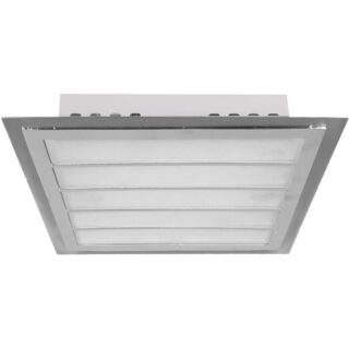 Plafond DRESDEN Quadrado 24W LED 4000K Níquel