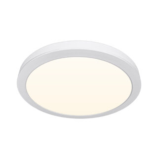 Painel de superficie ERASMUS redondo 24W LED 2040lm 4000K Alt.2,4xD.30cm Branco