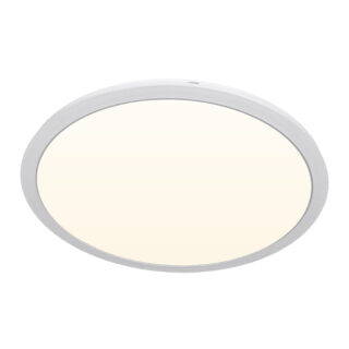 Painel de superficie ERASMUS redondo 40W LED 3400lm 4000K Alt.2,4xD.50cm Branco