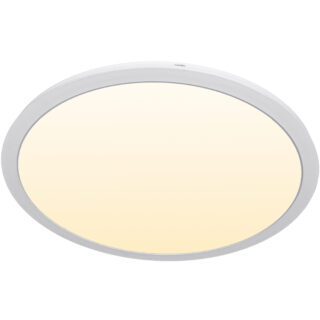 Painel de superficie ERASMUS redondo 48W LED 3840lm 3000K Alt.2,4xD.60cm Branco