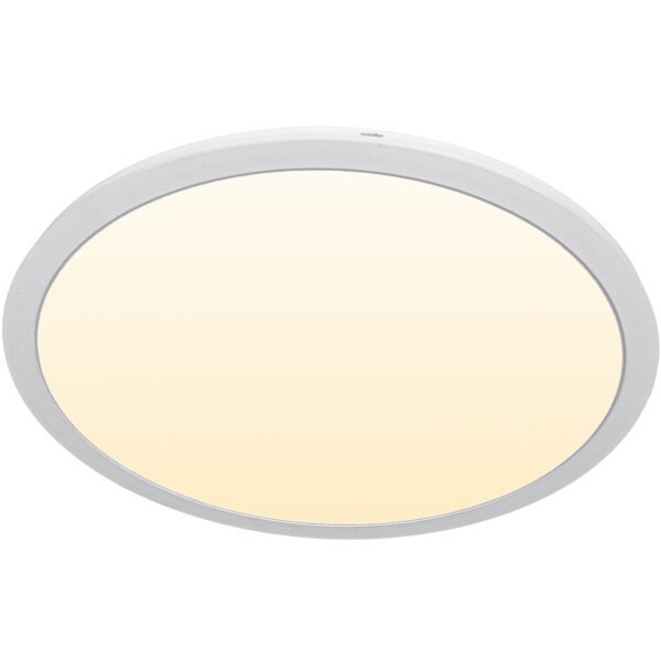 Painel de superficie ERASMUS redondo 48W LED 3840lm 3000K Alt.2,4xD.60cm Branco