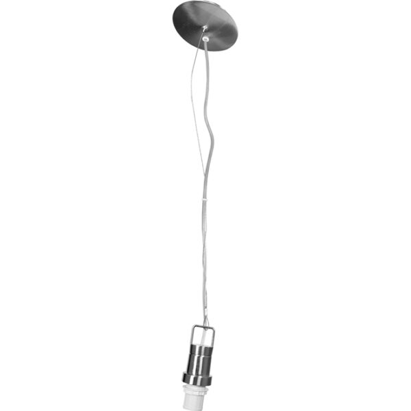 Armação para suspensão SUSP com cabo de aço 1xE14 Alt.Reg.xD.12cm níquel