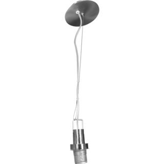 Armação para suspensão SUSP com cabo de aço 1xE27 Alt.Reg.xD.6cm Níquel