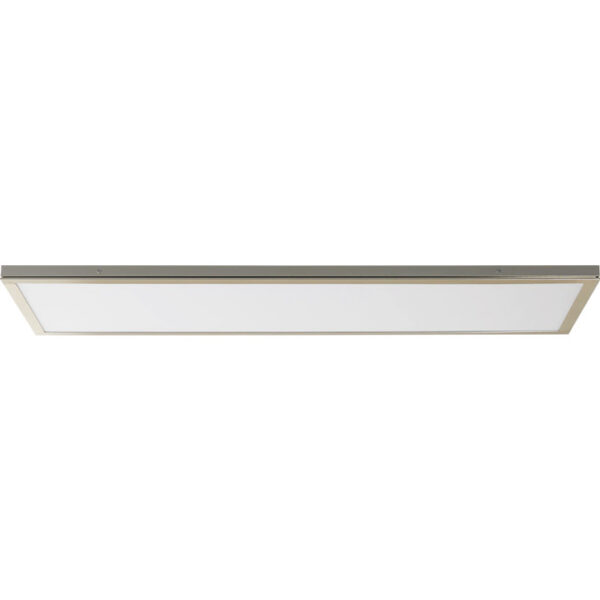 Painel de superfície TOLSTOI 30x90 1x72W LED 5760lm 6400K 120° C.90xL.30xAlt.2,3cm Níquel