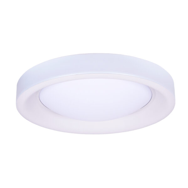 Plafond TITAN D.50cm 72W LED regulável 3000-4000-6000K Branco