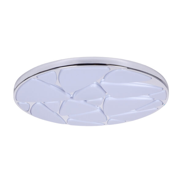 Plafond MARTE D.50cm 72W LED regulável 3000-4000-6000K Cromado