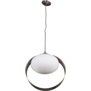 Suspensão ARGONN 1xG9 C.27xL.20xAlt.Reg.cm Níquel
