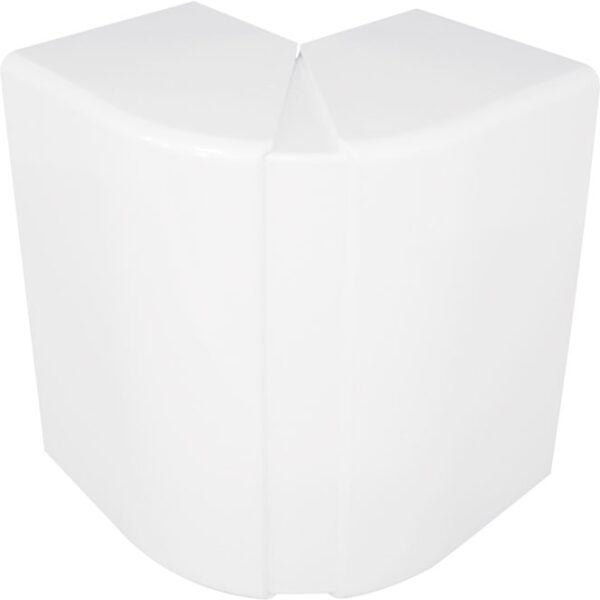 Ângulo exterior variável CALHA10 para calha 110x50 IP44 IK08 branco