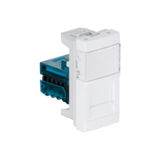 Módulo com Conetor RJ45 Cat. 6A UTP 500 MHz (1 módulo) branco
