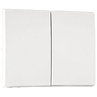 Tecla dupla SIRIUS70 branco
