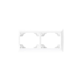 Espelho duplo horizontal SIRIUS70 branco