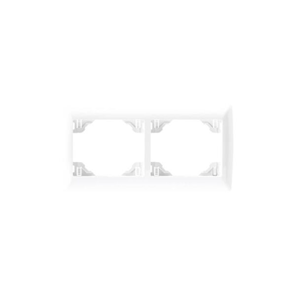Espelho duplo horizontal SIRIUS70 branco