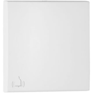 Tecla LOGUS90 com símbolo campainha branco