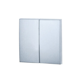 Tecla dupla LOGUS90 cinzento
