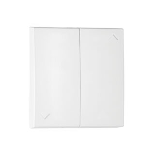 Teclas LOGUS90 para botão duplo de persianas branco
