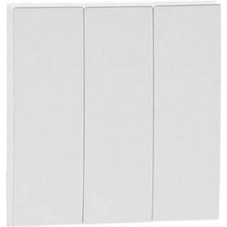 Tecla tripla LOGUS90 branco