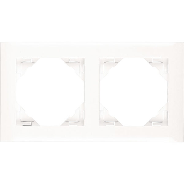 Espelho duplo LOGUS90 branco