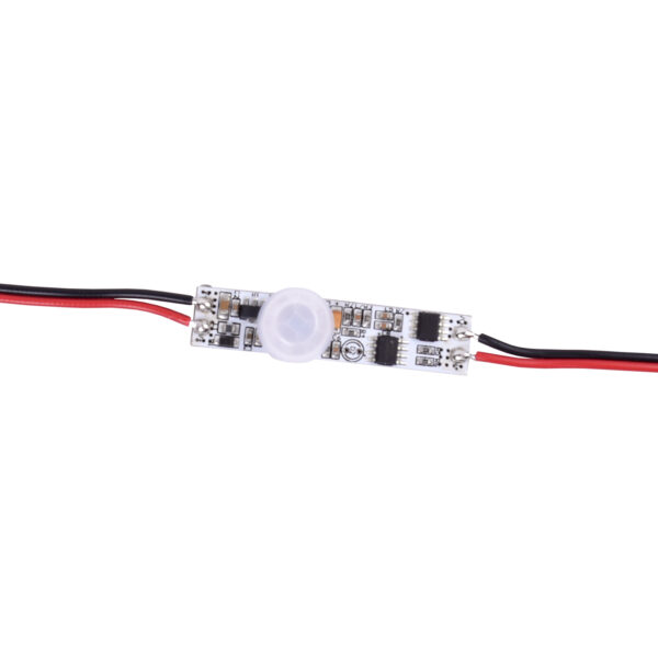Interruptor com sensor de movimento PIR 12V/24Vdc 3A
