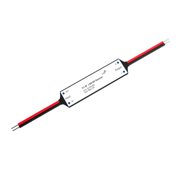 Mini controlador RF LED 12V/24Vdc 1 canal 3A