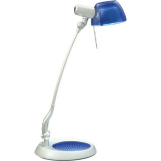 Candeeiro de mesa STREAM 1xG9 C.17xL.34xAlt.54cm Azul/Cinzento