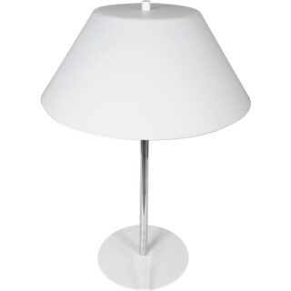 Candeeiro de mesa NATÁLIA 1x2GX13 T5 circ. Alt.59xD.40cm Branco