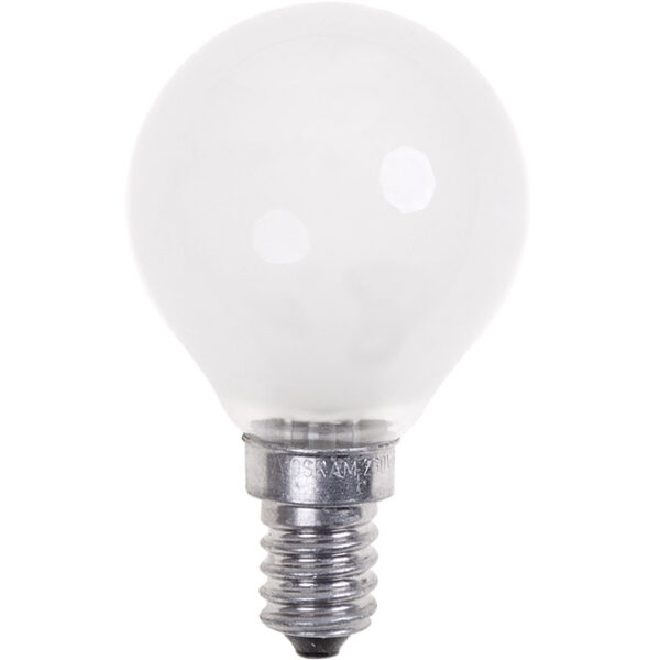 Lâmpada E14 (fino) Esférica CLASSIC Regulável 60W 660lm Fosca-E