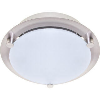 Plafond LARGO pequeno 1xG9 Alt.4,5xD.16,5cm Níquel