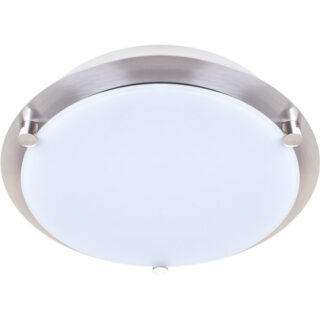 Plafond LARGO grande 2xG9 Alt.4,5xD.21cm Níquel