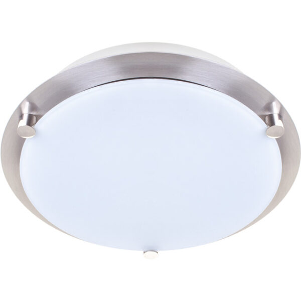 Plafond LARGO grande 2xG9 Alt.4,5xD.21cm Níquel