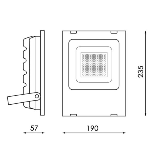 Projetor LED SMD Pro 30W 110Lm/W 6000K - Image 2