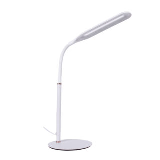 Candeeiro de mesa OFFICE 5W LED 4000K Alt.61xD.15cm branco