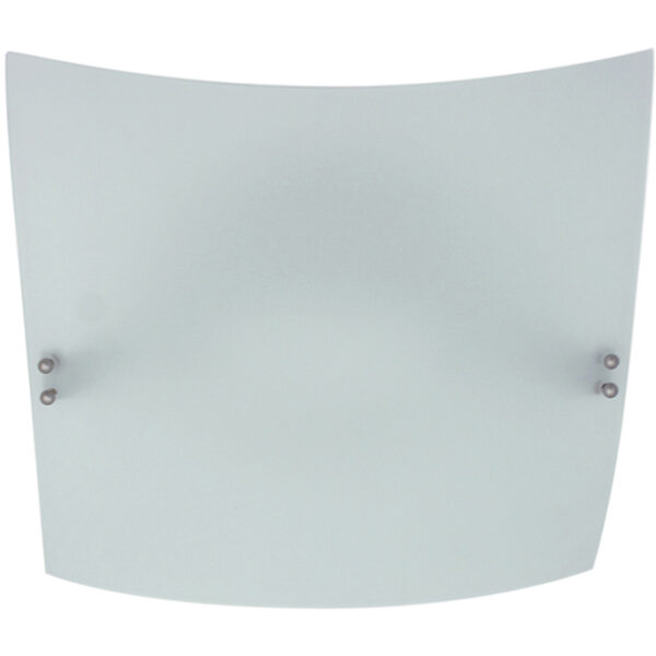 Plafond CAMPINAS quadrado médio 1xR7s 118mm C.37xL.37xAlt.12cm opaco