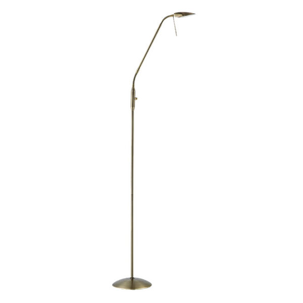 Candeeiro de pé TYRION 5W LED 450lm Alt.149xD.23cm oxidado