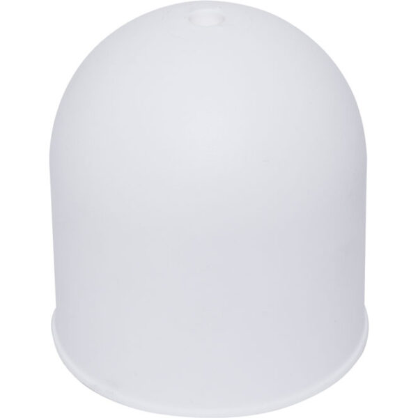 Florão branco D.6, 8xAlt.7, 2cm, em resina termoplástica