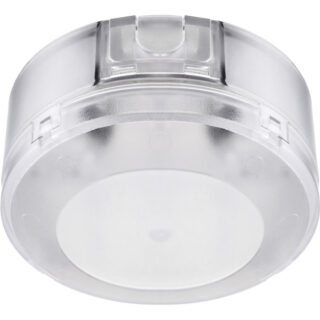 Caixa estanque p/sensor micro-ondas S00370101, IP65, em policarbonato transparente com protecção UV