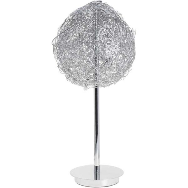 Candeeiro de mesa TARFAYA 6xG4 12V Alt.60xD.27cm cromado