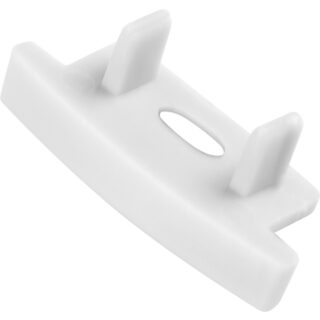 Topo para calha de fita LED AL001 com furo