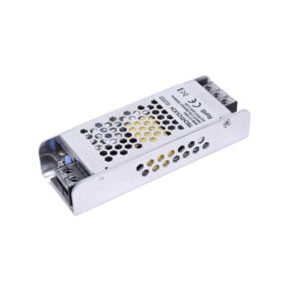 Transformador de tensão constante AC/DC (Driver) 24V 60W 12,6x4,3x2,7cm, em metal