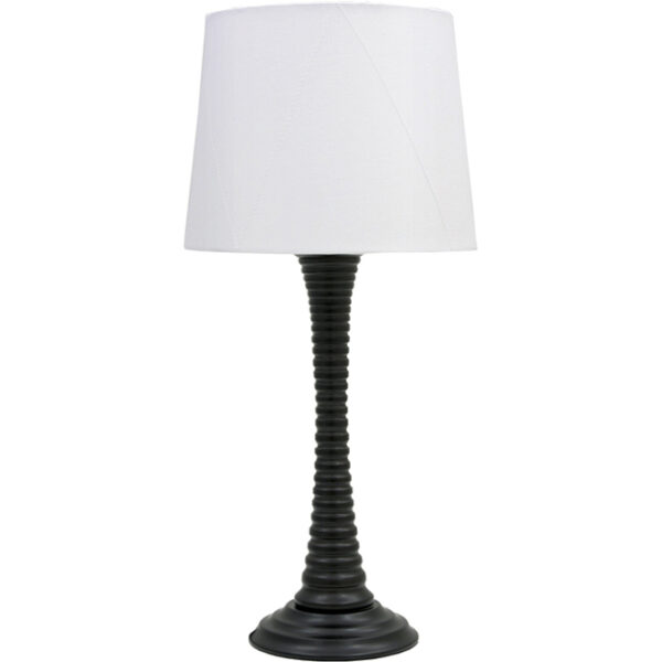 Base para candeeiro de mesa MADALENA 1xE27 Alt.39xD.14cm Castanho