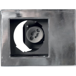 Foco de encastrar PROMETHEUS 1xGU10 C.12xL.9xAlt.0,2cm cromado