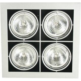 Candeeiro de tecto MIDELT 6xG4 12V Alt.90xD.60cm Cinzento