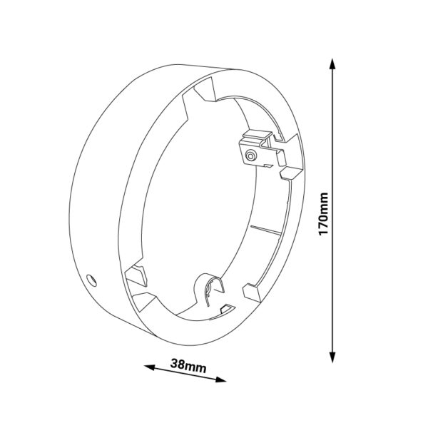 Anel de superfície para Downlight Led Advance 18W - Image 2