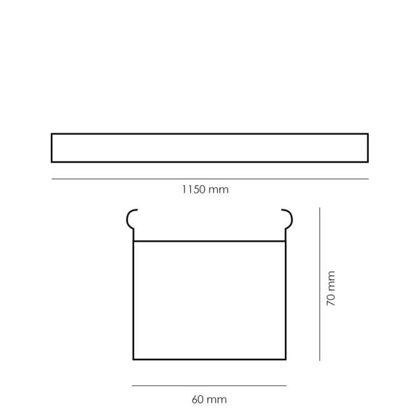 Barra linear Barcelona 40W (UGR 19) CCT - Image 2