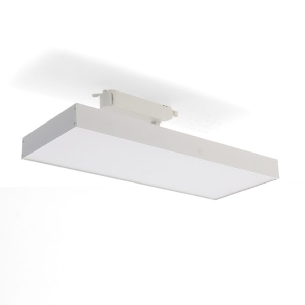 Foco LED Para Calha Promax Branco 40W Monofásico - 3000K