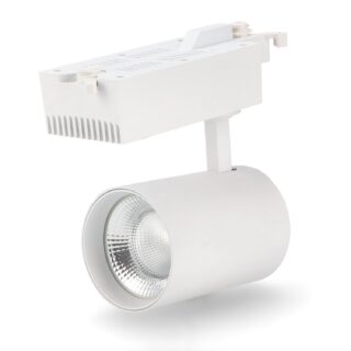 Foco LED para calha Prolux Branco 40W Monofásica - 3000K