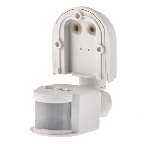 Detector de movimento PIR 180º Superfície Branco