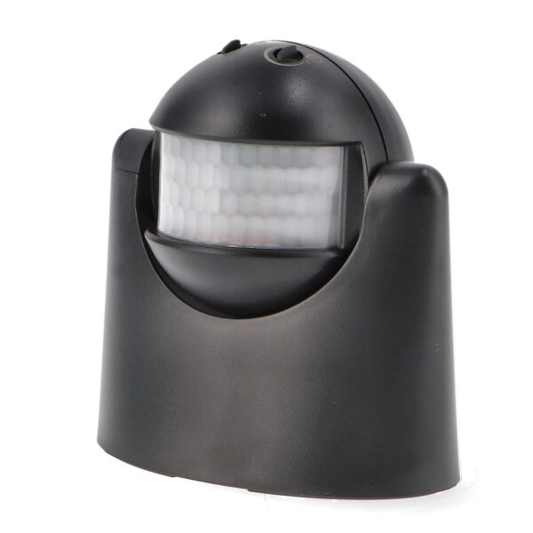 Detector de movimento PIR 180º Superfície Preto