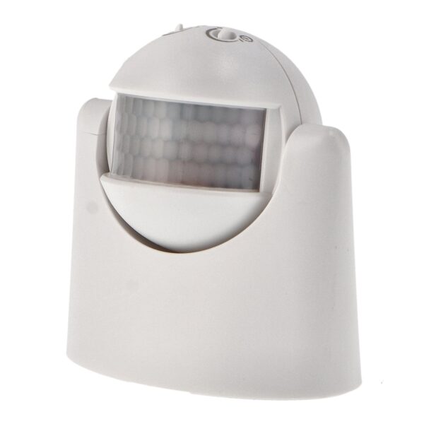 Detetor de movimento PIR 180º Superfície Branco