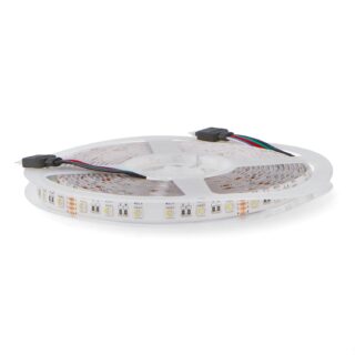 Fita LED 24V CC SMD5050 Videny IP65 60 LED/m - 5 Metros RGB+C (6000k)